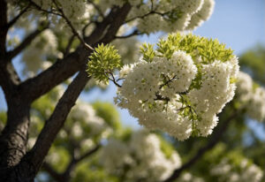 Blooming tree flower in Flower Mound, symbolizing sustainable Eco-Friendly Tree Care practices in the region
